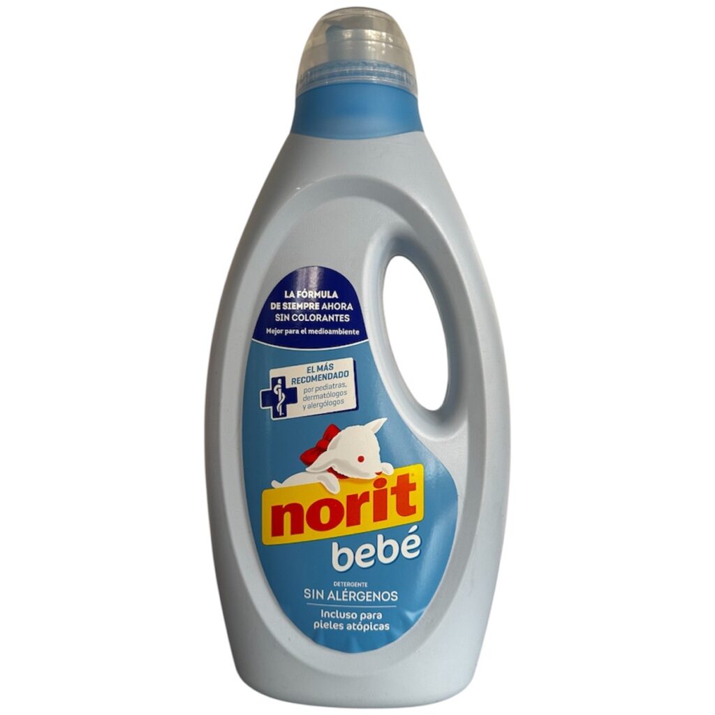 Norit Bebé Detergente Líquido | Cuidado Suave para Ropa de Bebé y Pieles Sensibles