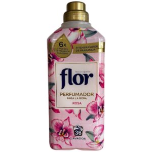 Suavizante Flor Rosa Perfumador 36 Lavados | Aroma Intenso y Suavidad Duradera para la Ropa