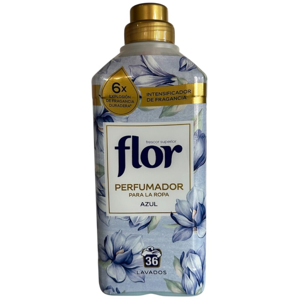 Suavizante Flor Azul Perfumador 36 Lavados | Aroma Fresco y Suavidad Duradera para la Ropa