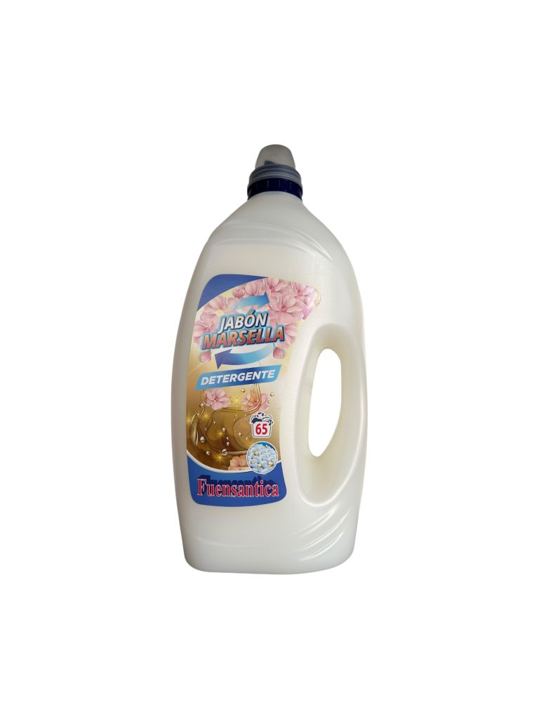 Jabón Marsella Detergente La Fuensantica | Detergente para Ropa con Aroma Tradicional 65 LV