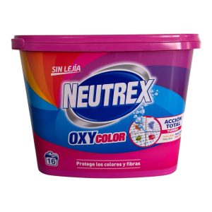 NEUTREX OXI Color Polvo | Quitamanchas Oxígeno Activo para Ropa Blanca y de Color