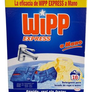 Wipp en Polvo 16 Lavados | Detergente en Polvo para Ropa Blanca y de Color