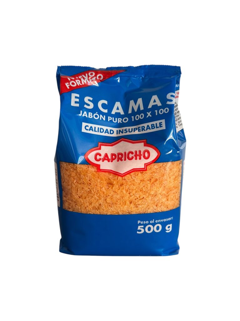 Jabón Puro en Escamas Capricho Valenciano | Jabón Natural para Ropa