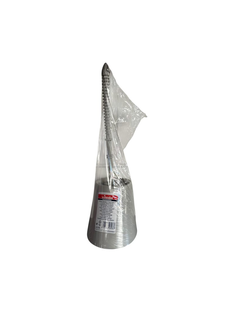Vileda Escobilla de Baño Profesional Gris | Cepillo WC Resistente e Higiénico