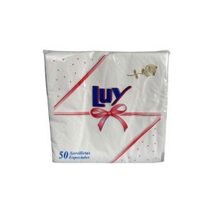 Servilletas LUY 50 Uds | Servilletas de Papel Resistentes para Hostelería y Hogar