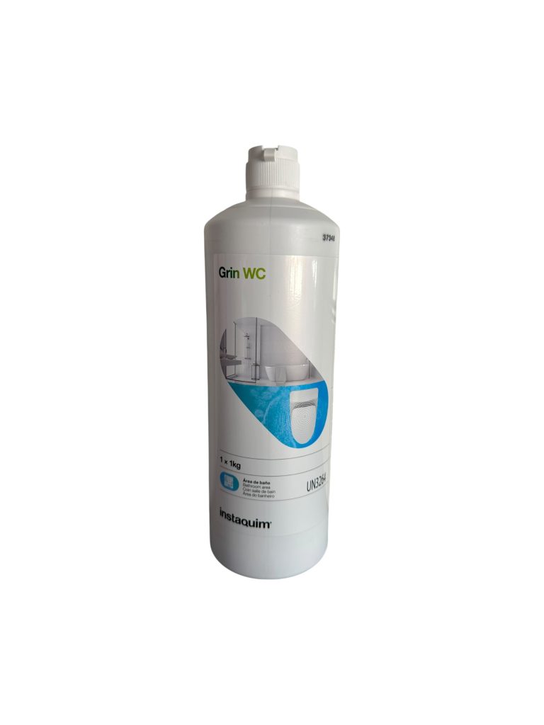 GRIN WC 1 Kg | Limpiador Desincrustante Antisarro Profesional para Inodoros y Sanitarios