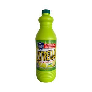 Lejía Estrella al Limón 1,5 L | Desinfectante Multiusos con Aroma Fresco para Hogar