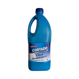 Lejía con Detergente 2 L | Limpieza y Desinfección 2 en 1 para Hogar y Superficies