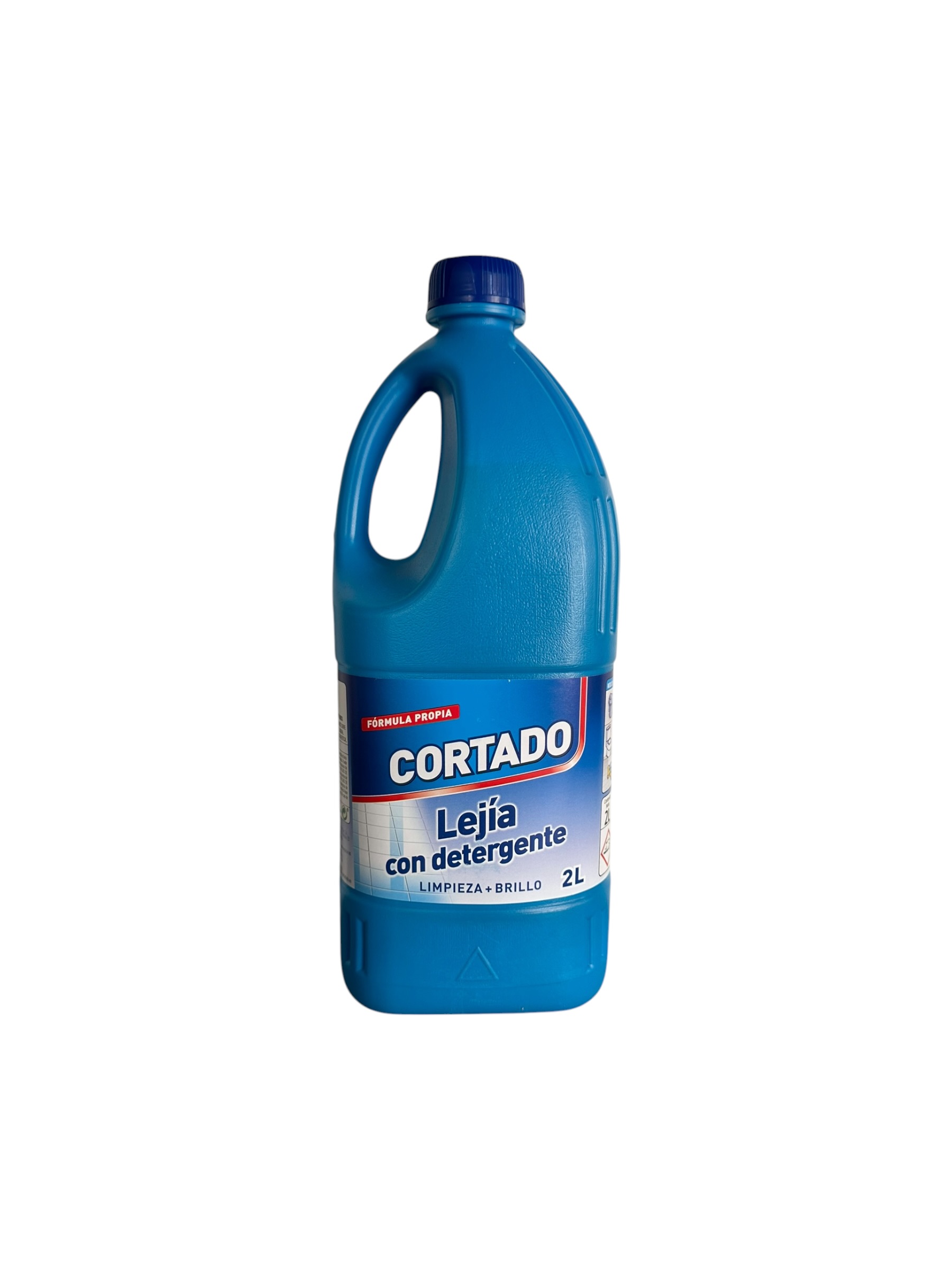 Lejía con Detergente 2 L | Limpieza y Desinfección 2 en 1 para Hogar y Superficies