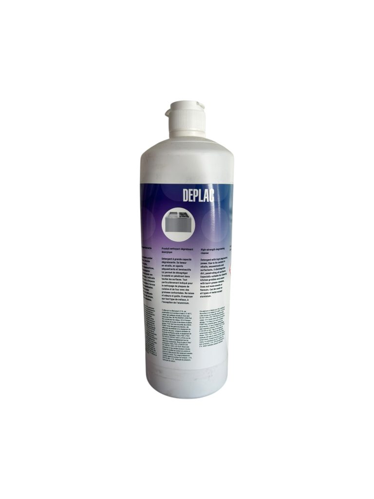 DEPLAC Desengrasante Alcalino Profesional 1 Litro | Quitagrasas Potente para Planchas, Hornos y Cocinas Industriales