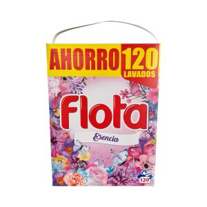 Detergente en Polvo Esencia 120 Lavados | Formato Ahorro Antimanchas y Aroma Duradero