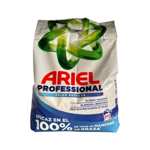 Ariel Professional Polvo Regular 110 Lavados | Detergente Profesional Antimanchas y Blancura Impecable