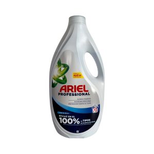 Ariel Professional Líquido 70 Lavados | Detergente Profesional Quitamanchas y Blancura Impecable