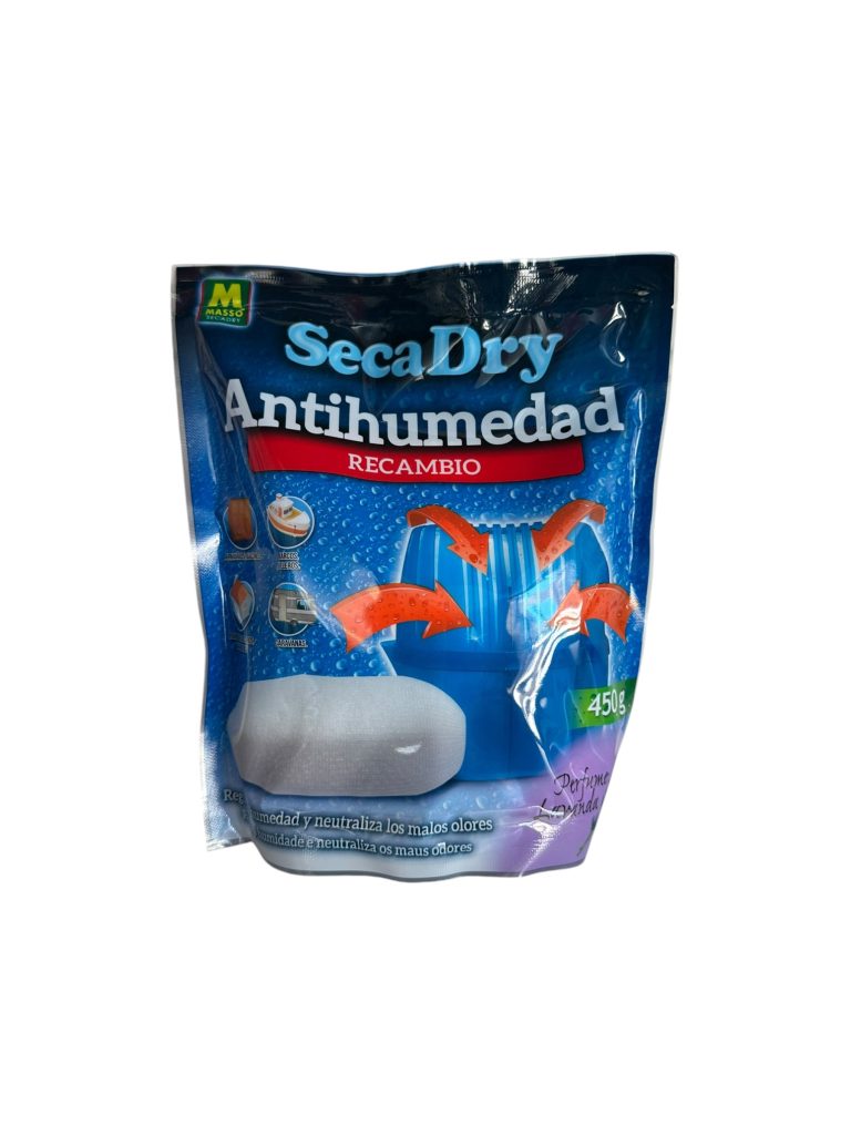 Recambio Antihumedad 450 g Lavanda | Absorbe Humedad y Neutraliza Olores