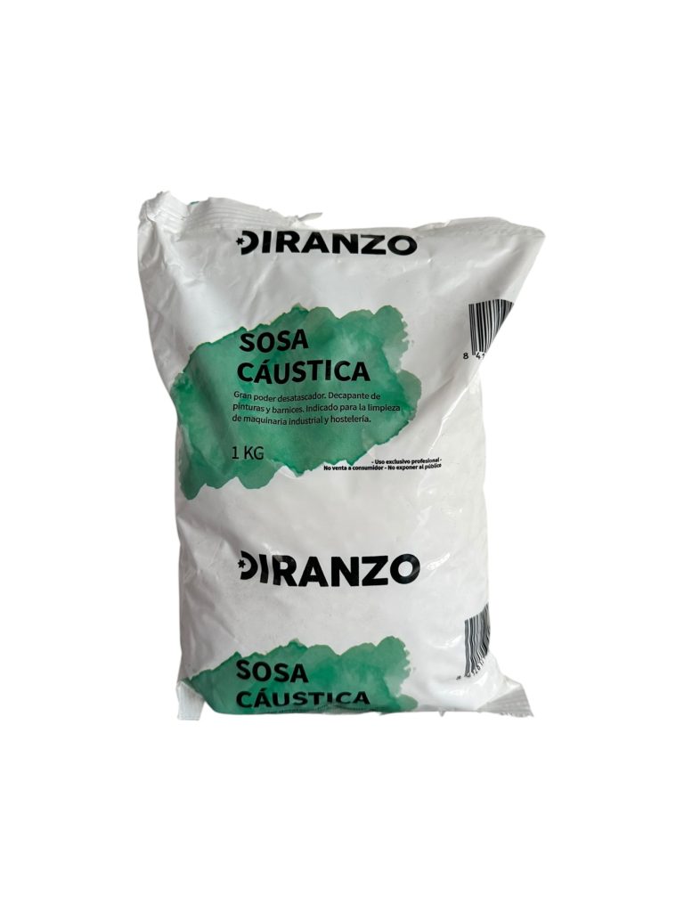 Sosa Cáustica 1 kg | Desatascador Potente y Decapante para Uso Profesional