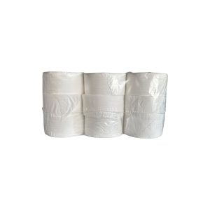 Papel Higiénico Industrial 2 Capas Pasta Virgen | Rollos 400 g Canuto 45 Pack 18 Unidades