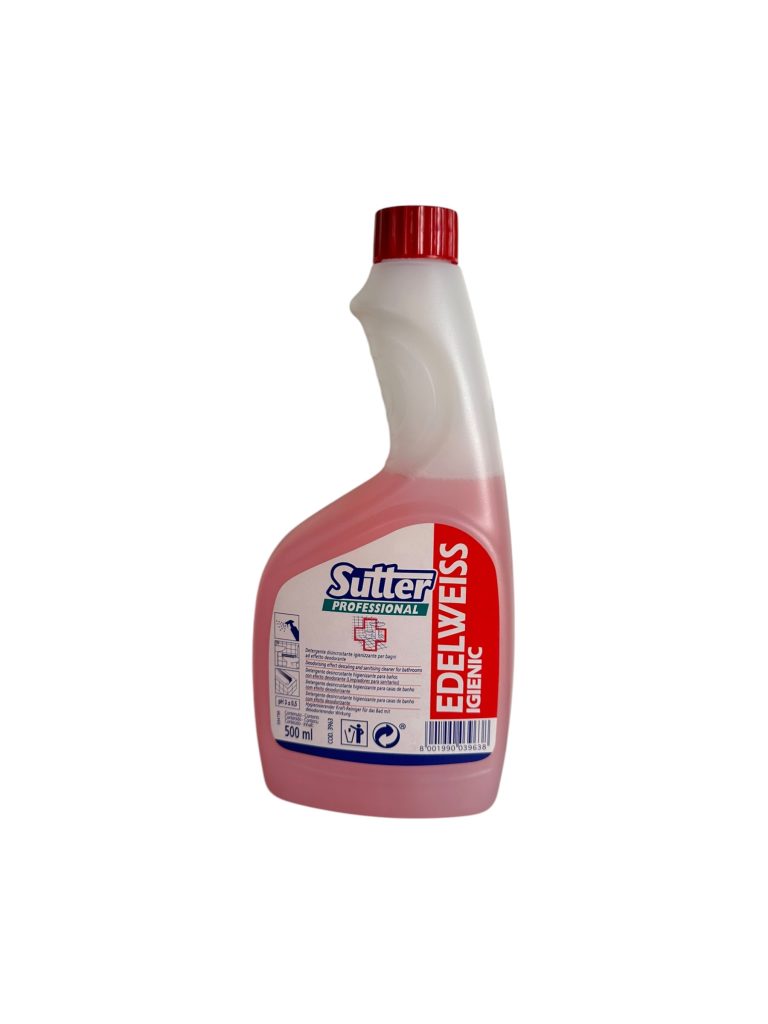 Edelweiss Hygienic Sutter | Desincrustante Higienizante para Baños | Limpiador Antical Profesional