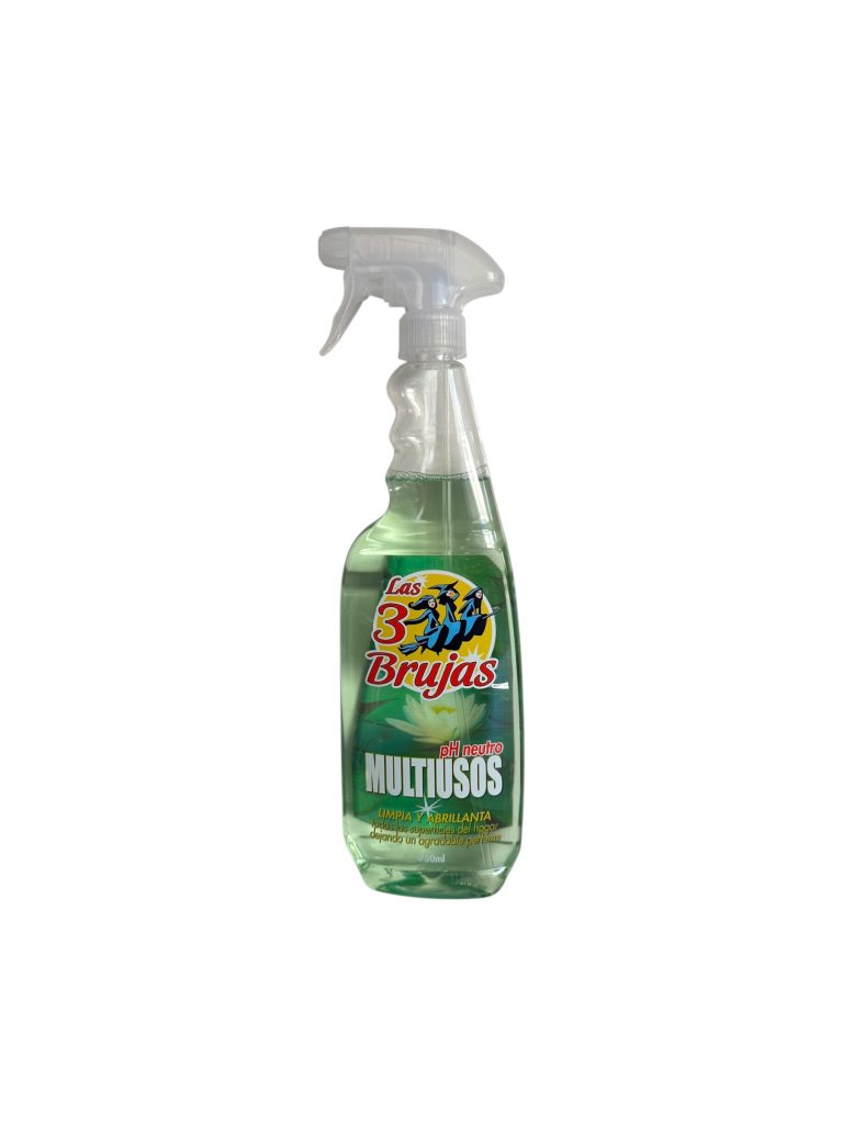 Las 3 Brujas Multiusos pH Neutro 750 ml | Limpiador Multiusos Profesional para Todo Tipo de Superficies
