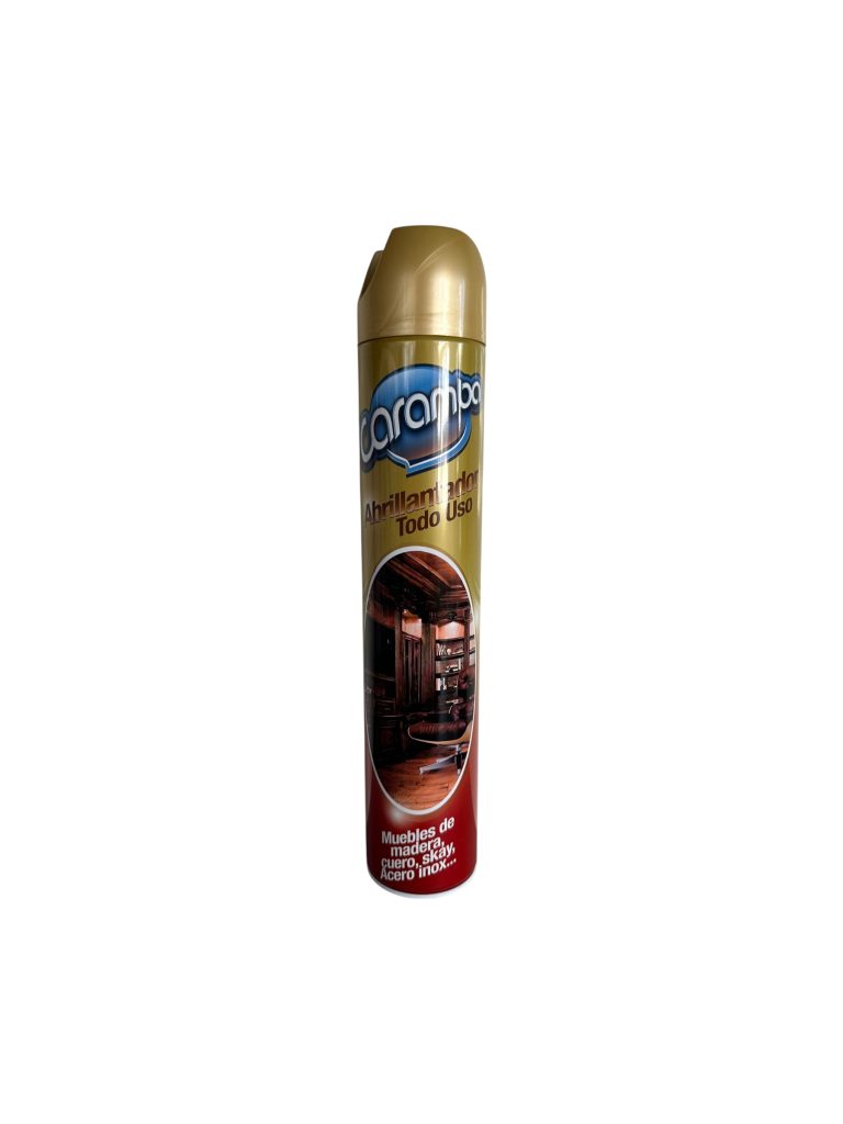 Caramba Abrillantador Todo Uso | Brillo y Protección para Madera, Cuero, Skay y Acero Inoxidable