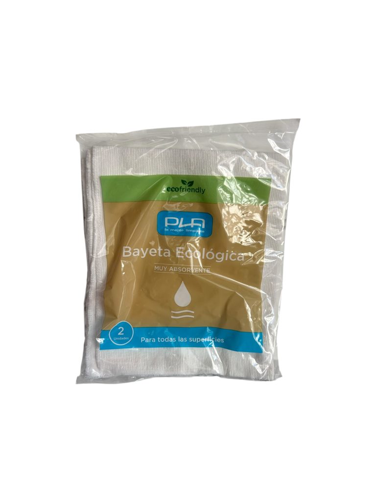 Bayetas Ecológicas Multiusos Muy Absorbentes | Pack de 2 Unidades | Limpieza Profesional