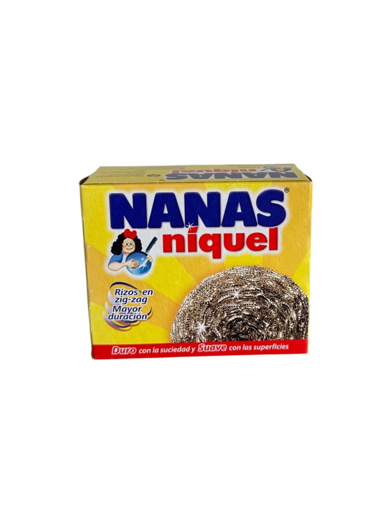 Estropajo Nanas Níquel | Fibra Metálica de Alta Resistencia para Limpieza de Suciedad Extrema
