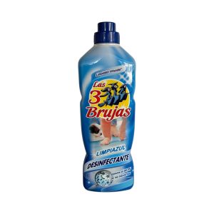 Las 3 Brujas Limpiazul Limpiador Virucida 1L | Desinfectante Multiusos para el Hogar