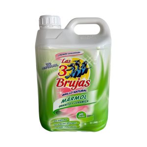 Las 3 Brujas Mármol Granito y Cerámica 5L | Limpiador Suelos y Superficies Delicadas