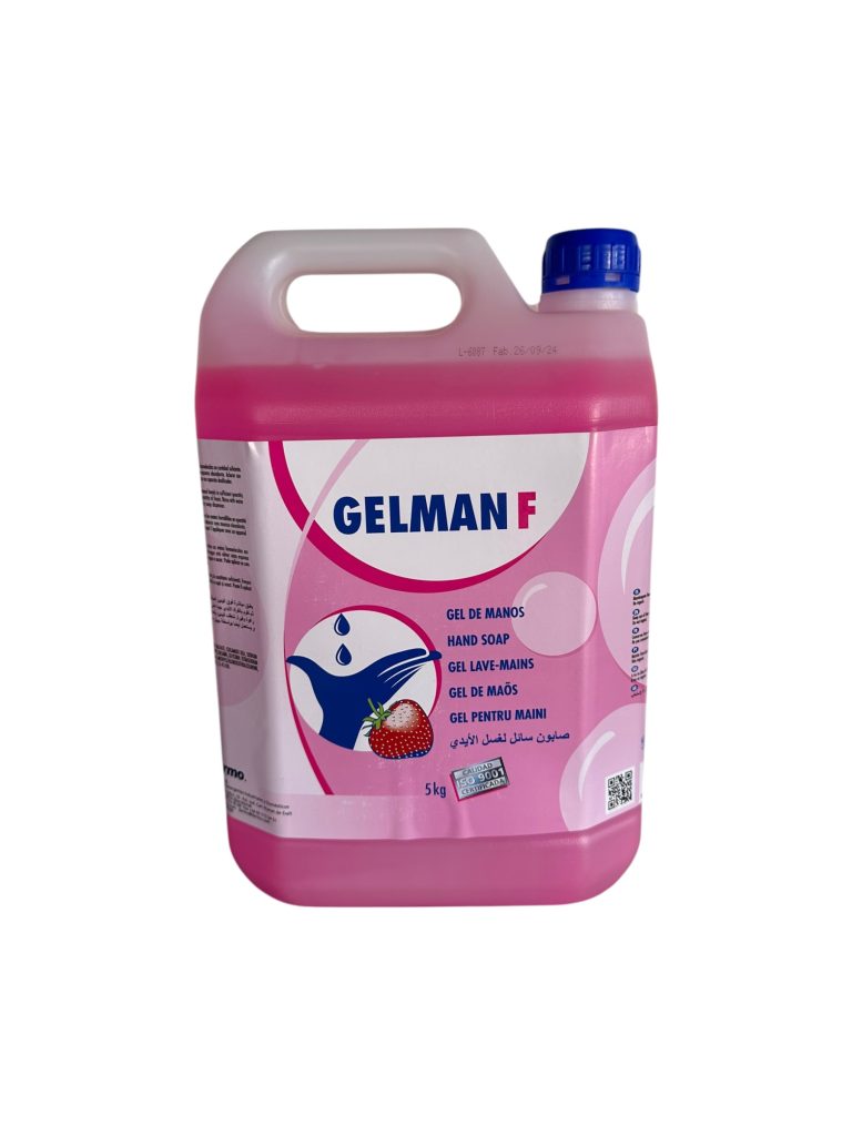 Gelman F Dermo 5 Litros | Jabón Líquido Perfumado para Manos | pH Neutro para Uso Frecuente