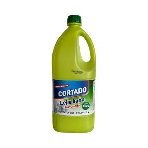 Lejía Baño 2L Perfume Pino | Desinfectante y Limpiador con Brillo para WC y Superficies