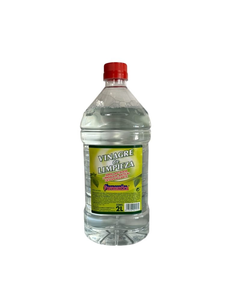 Vinagre de Limpieza 2L | Abrillantador Antical Desodorizante Multiusos para Hogar