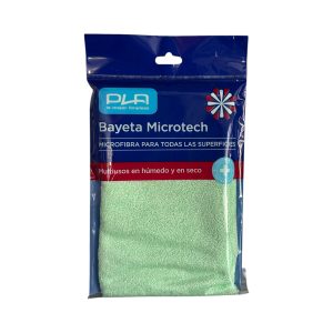 Bayeta Microfibra Multiusos Microtech | Limpieza en Seco y Húmedo para Todas las Superficies