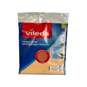 Bayeta Vileda para Cristales 1 Ud | Limpieza Sin Marcas para Vidrios y Espejos