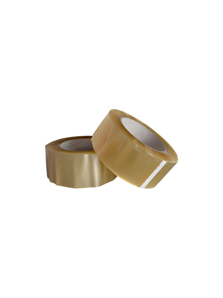 Cinta de Precinto Transparente 48 mm x 132 m | Adhesiva Resistente para Embalaje