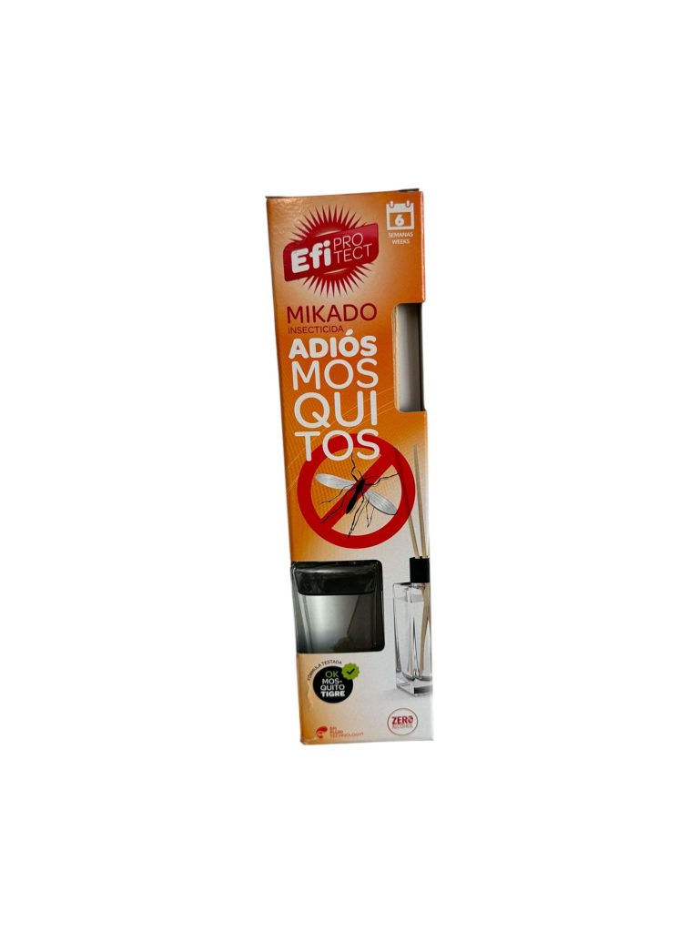 Mikado Insecticida Adiós Mosquitos 6 Semanas | Ambientador Anti Mosquitos Sin Alcohol