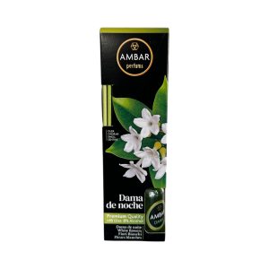 Mikado Dama de Noche Premium +45 Días | Difusor de Varillas Sin Alcohol Fragancia Intensa