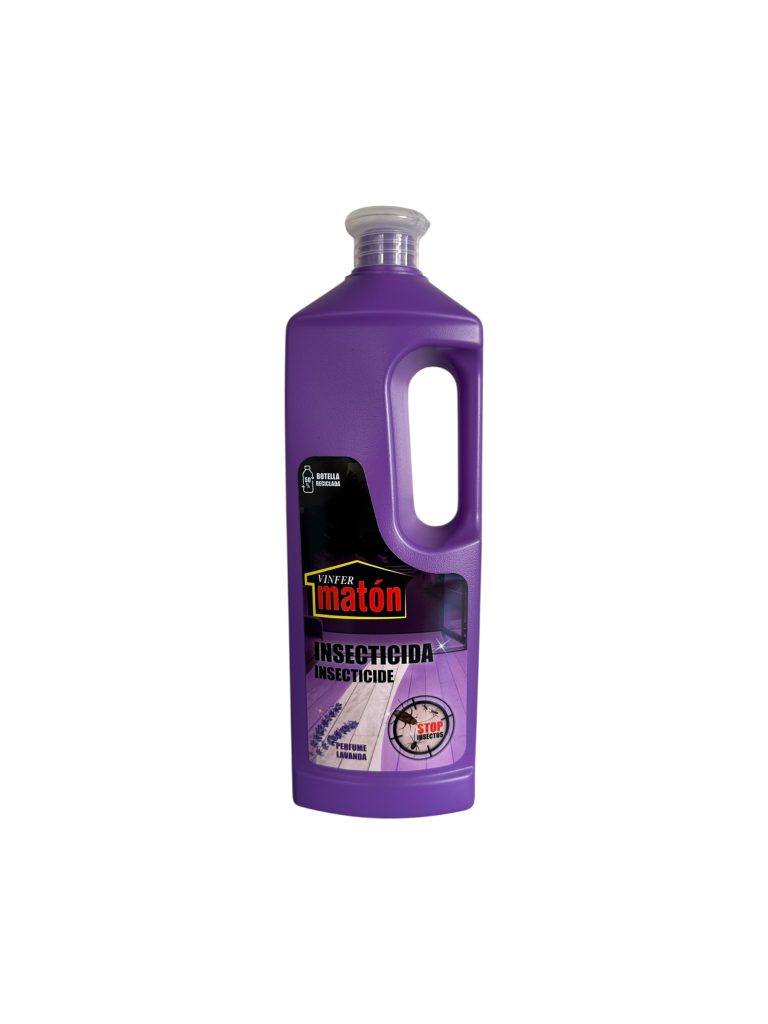 Fregasuelos Insecticida Matón 1 L | Limpieza con Acción Contra Insectos y Aroma Lavanda