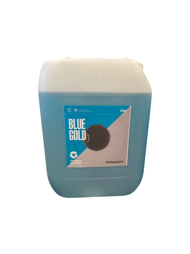 Bluegold | Detergente Enzimático Concentrado para Lavandería Industrial y Autoservicio