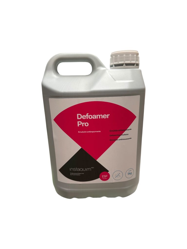 Defoamer Pro | Antiespumante de Silicona para Sistemas CIP y Procesos Industriales