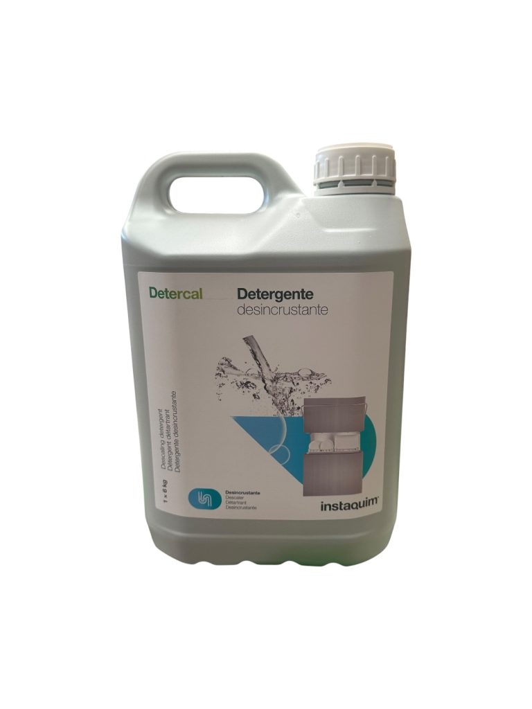 Detercal | Detergente Desincrustante Ácido para Cafeteras, Lavavajillas, Lavadoras y Circuitos