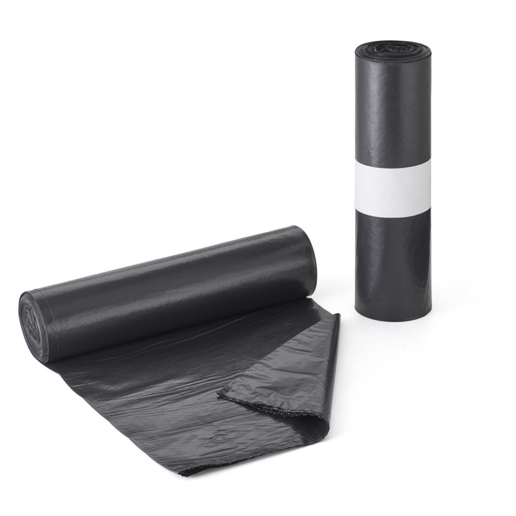 Bolsa Basura Negra 85x105 cm Galga 140 | Rollo de 10 Bolsas