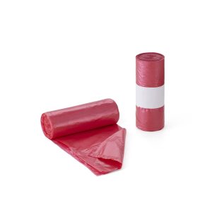 Bolsa Basura Roja 52x60 cm Galga 80 | Rollo de 25 Bolsas