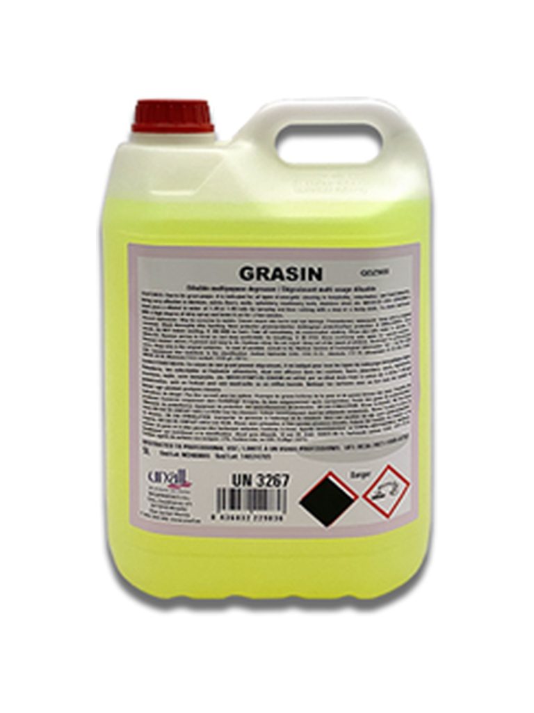 Grasin Desengrasante en Frío 5 Kg | Limpiador Desengrasante Profesional para Cocinas e Industria