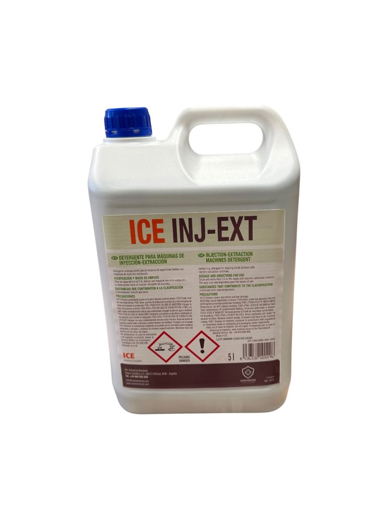 ICE INJ-EXT | Detergente Antiespumante para Máquinas de Inyección-Extracción