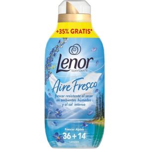 Lenor Aire Fresco Frescor Alpino 36+14 Lavados | Suavizante Concentrado 700 ml