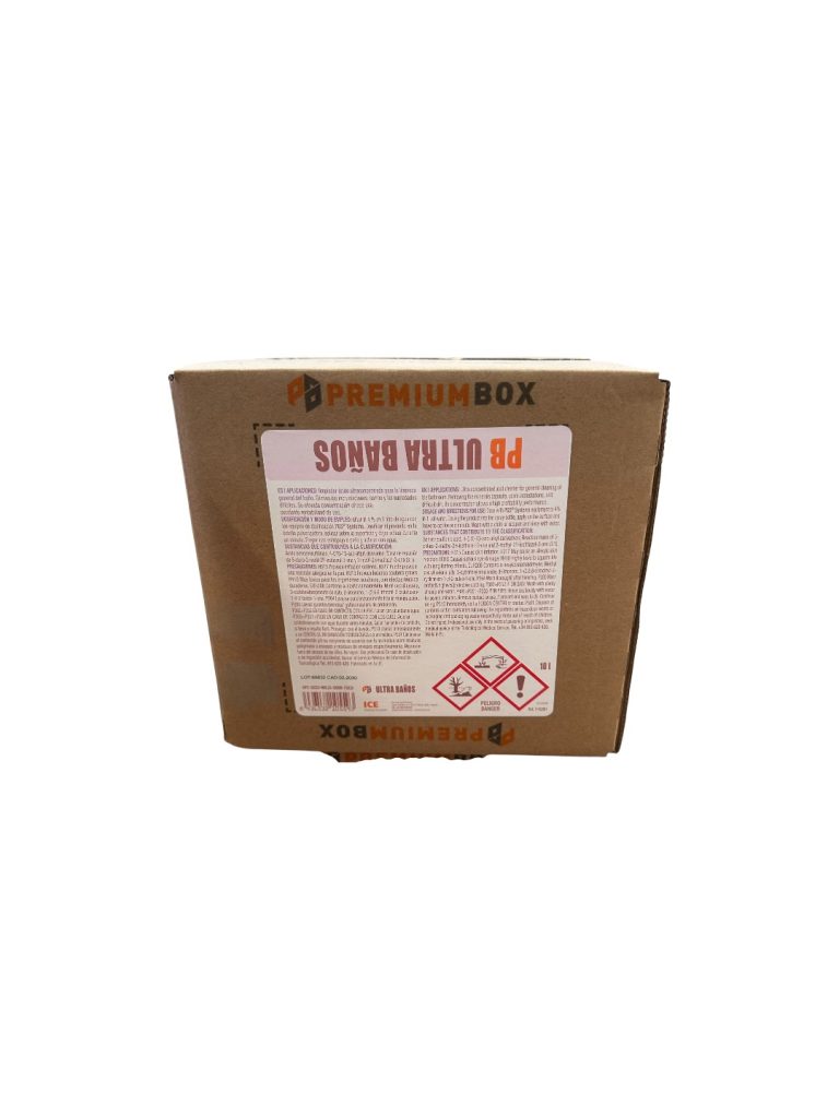PREMIUM BOX ULTRA BAÑOS | Detergente Desincrustante Ultraconcentrado para Limpieza de Baños